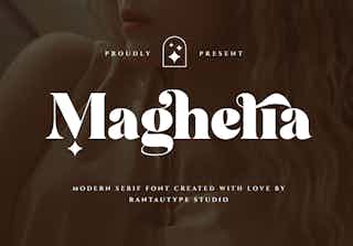 Maghelia Serif Font