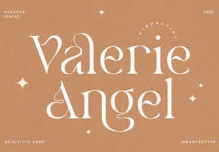 Valerie Angel Modern Serif Font