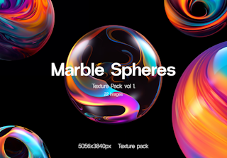 Marble Spheres Texture Pack vol 1.