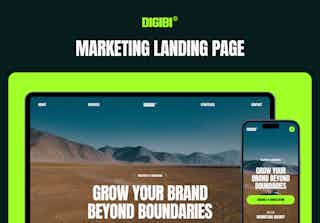 DIGIBI — Marketing Agency Landing Page