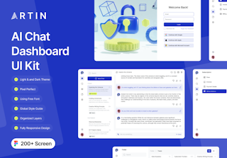 Artin - AI Chat Dashboard UI Kit