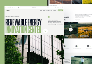 Rebose - GreenTech Innovations Framer Template