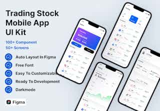 Trading Stock Mobile App Ui Kit