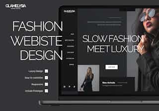 Fashion Product Web Design
