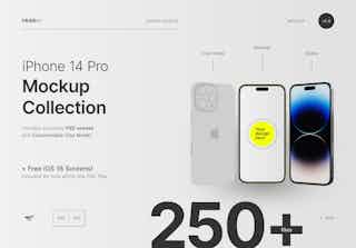 iPhone 14 Pro Mockups Collection