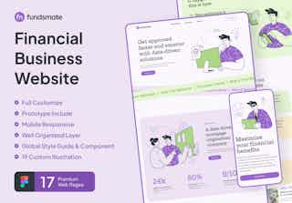 fundsmate - Financial Business Website