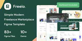 Freeio - Freelance Marketplace Figma Template