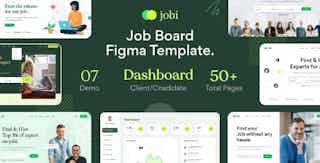 Jobi - Job Board Figma Template.