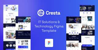 Cresta - IT Solutions & Technology Figma Template