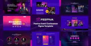 Festiva - Event & Conference Figma Template