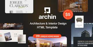Archin - Architecture & Interior Design HTML Template