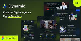 Dynamic - Creative Digital Agency Figma Template