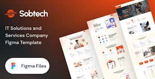 Sobtech - IT Solutions And Services Company Figma Template