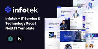 Infotek - IT Service & Technology React NextJS Template