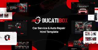 Ducatibox - Car Service & Auto Repair HTML Template