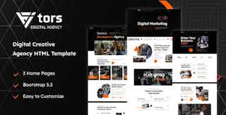 Vitors – Digital Marketing Agency Responsive HTML5 Template