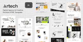 Artech - Digital Agency & Creative Portfolio HTML Template